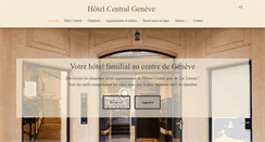 Desktop Screenshot of hotelcentral.ch