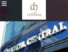 Tablet Screenshot of hotelcentral.co.kr